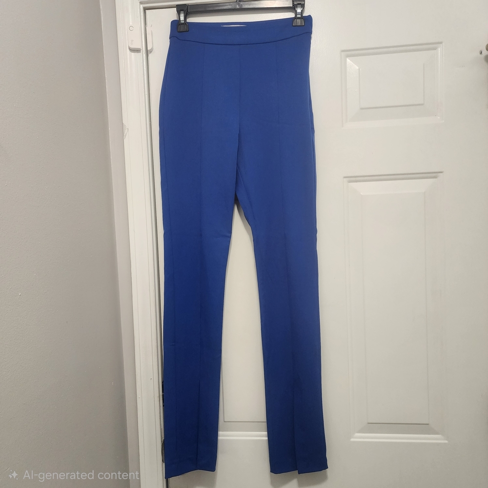 Reserved Royal Blue Women's Straight Leg Pants